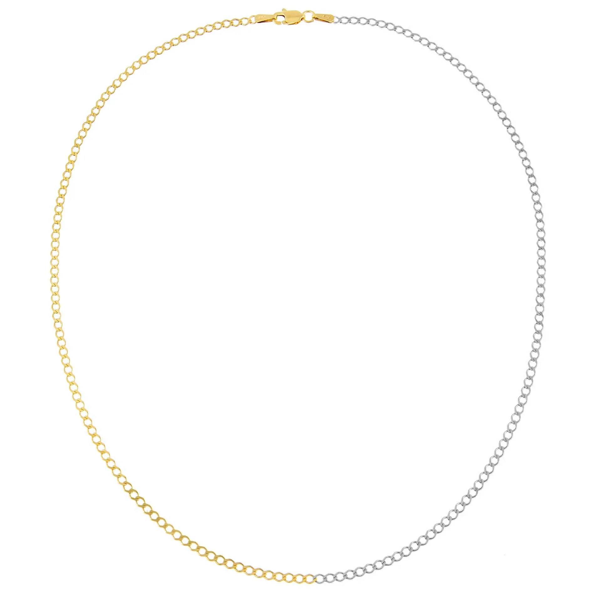 Two Tone Flat Curb Choker