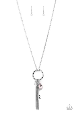 Unlock Your Sparkle Pink Paparazzi Necklace