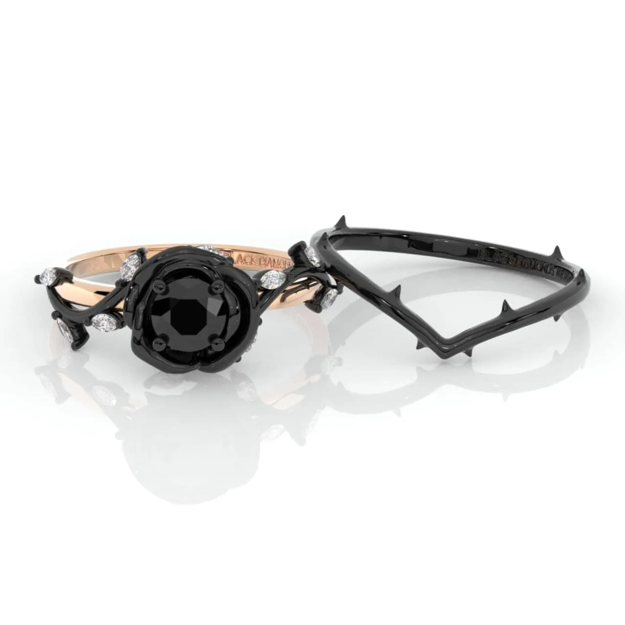 VIP Custom Dream Ring- Black Rose Upgrade