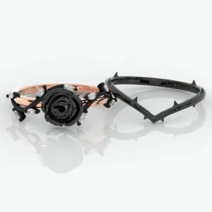 VIP Custom Dream Ring- Black Rose Upgrade