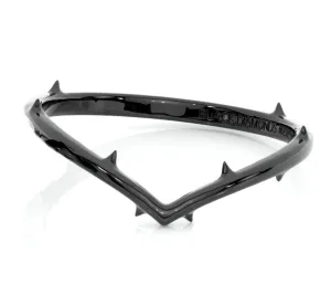 VIP Custom Request- Black Rose Vine with Thorn Ring Band Only