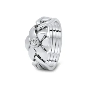 Womens Gold Diamond 4RC-LD