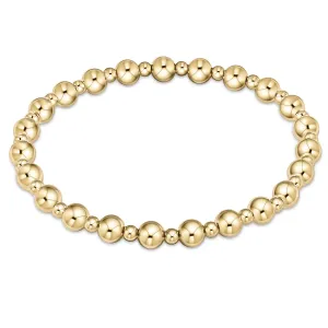 XL ENewton Extends Grateful Pattern 5mm Bead Bracelet