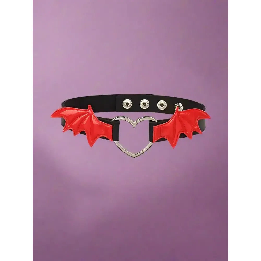 Y2K Punk Moon Choker Necklace for Party and Fashion Events