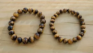 Yellow Tigers Eye Bracelets