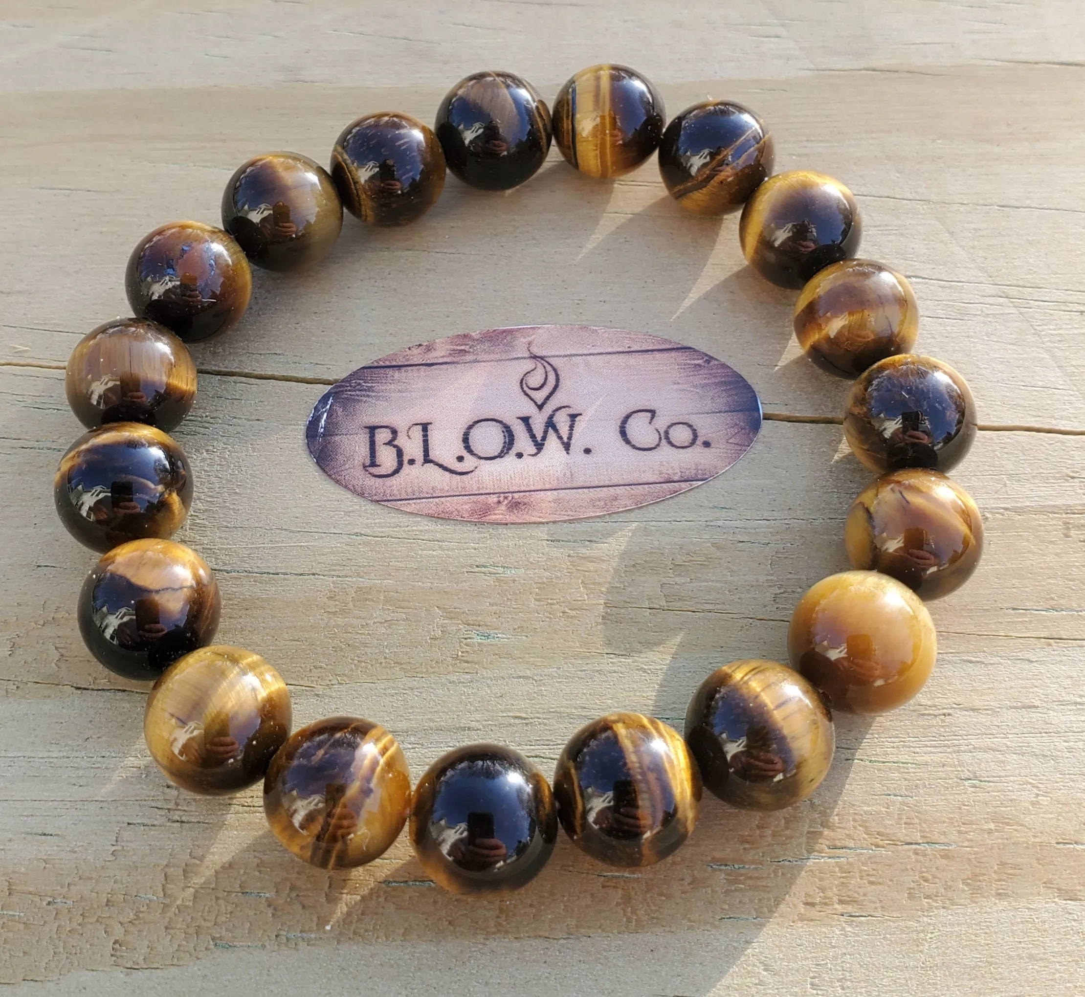 Yellow Tigers Eye Bracelets