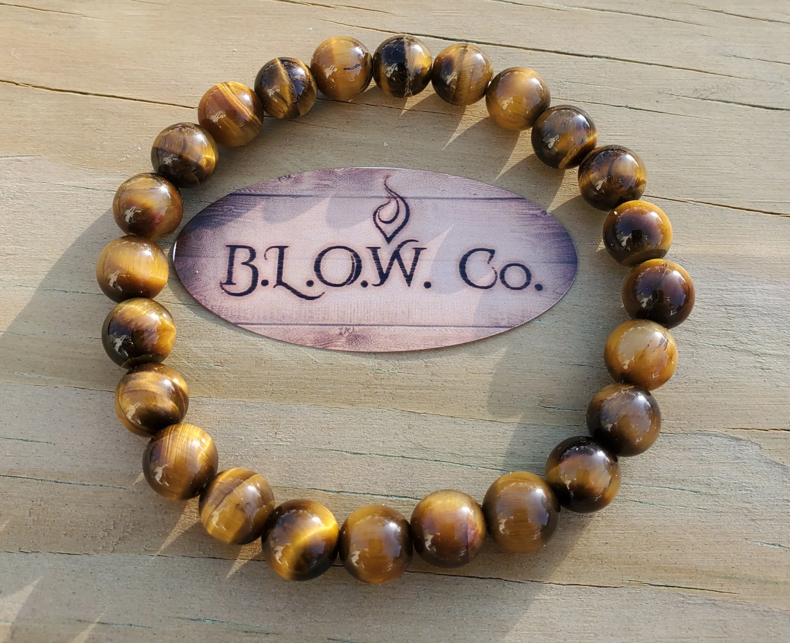 Yellow Tigers Eye Bracelets