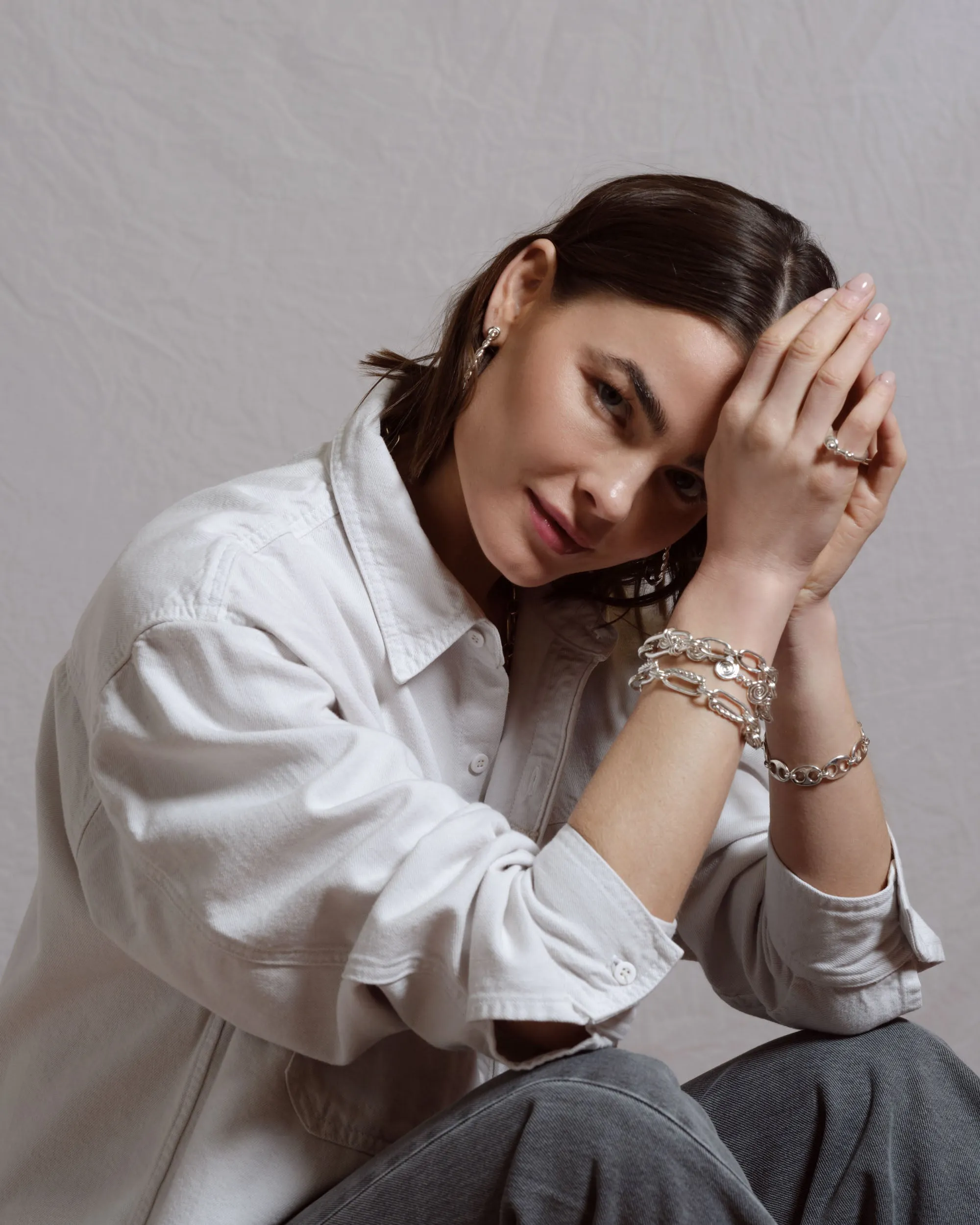 Yuba Medium Bracelet - Solid Gold