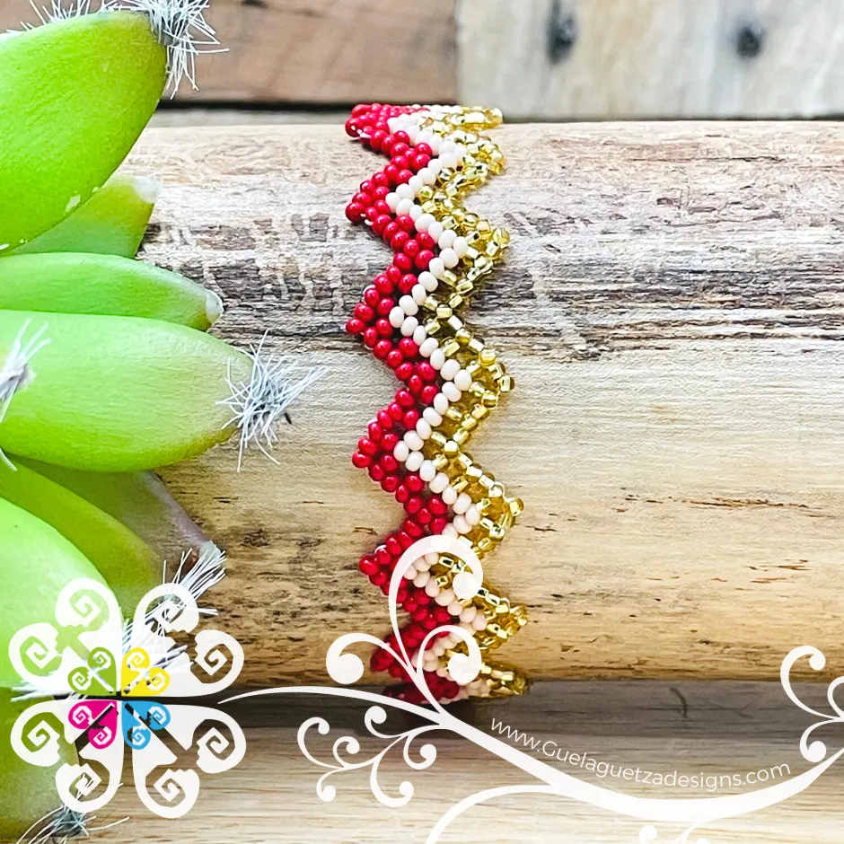 Zig Zag Beaded Bracelet