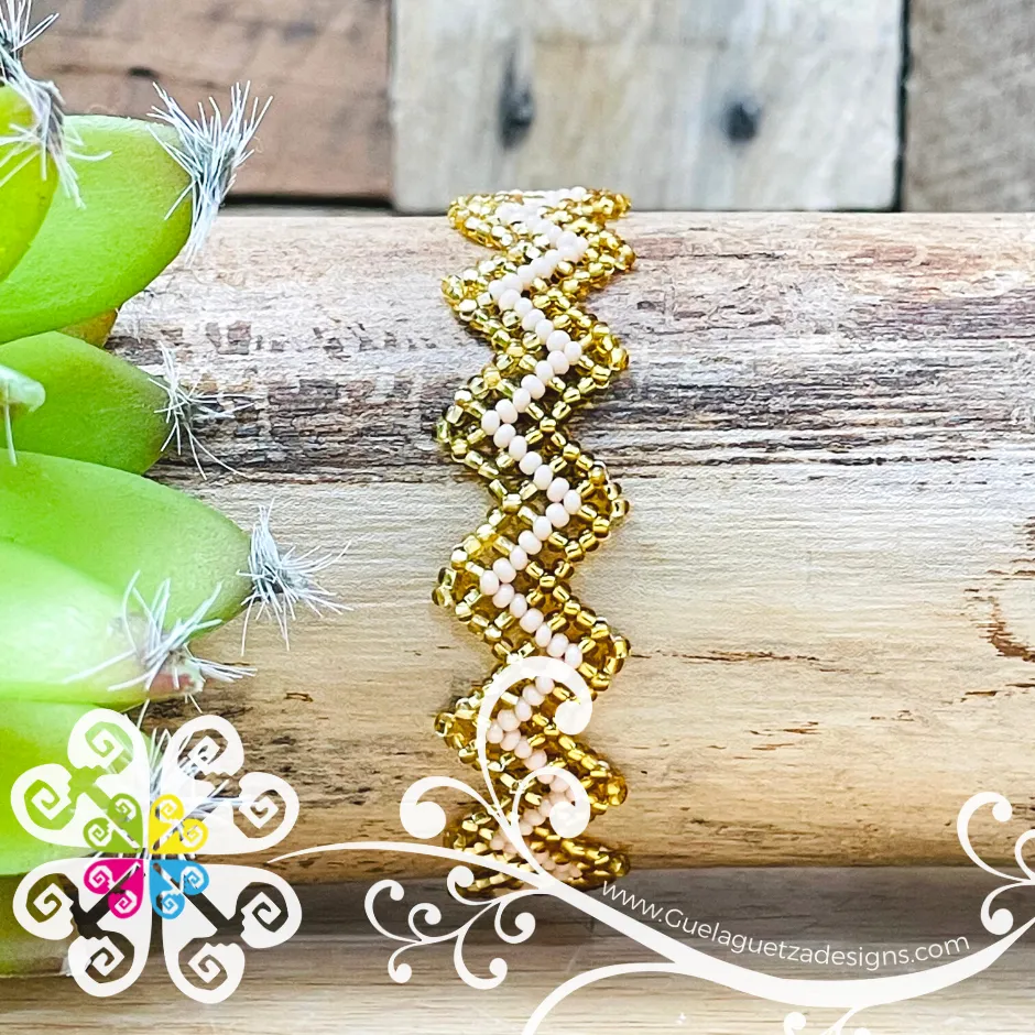 Zig Zag Beaded Bracelet